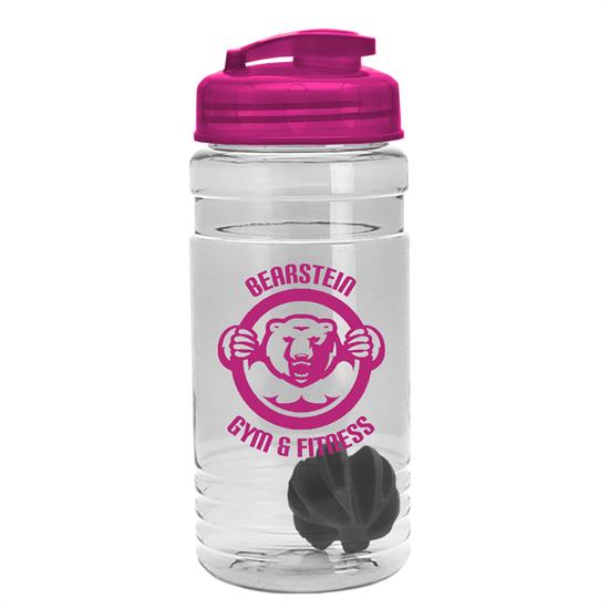 TRB20UM - Groove – 20 oz. Tritan™ Shaker bottle with USA Flip lid and Mixing Ball